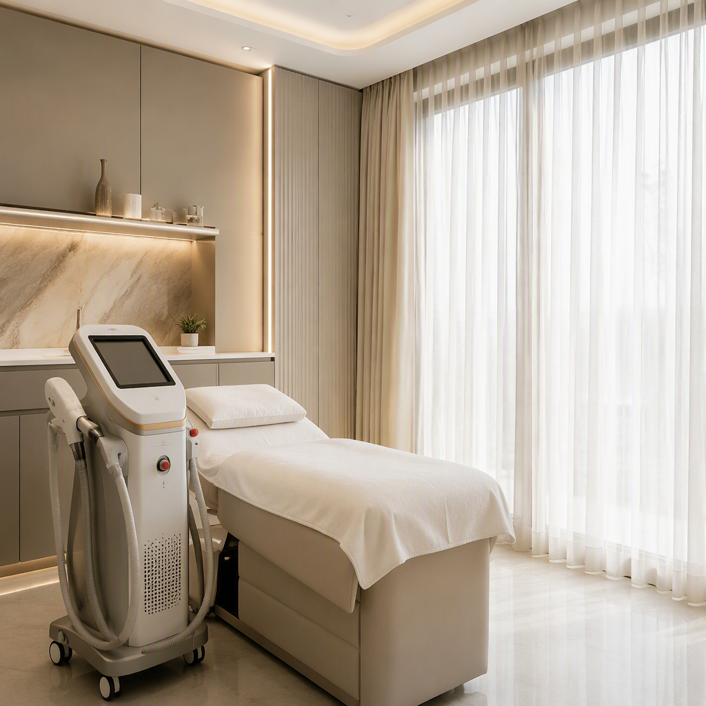 Dr. Mahua clinic treatment room